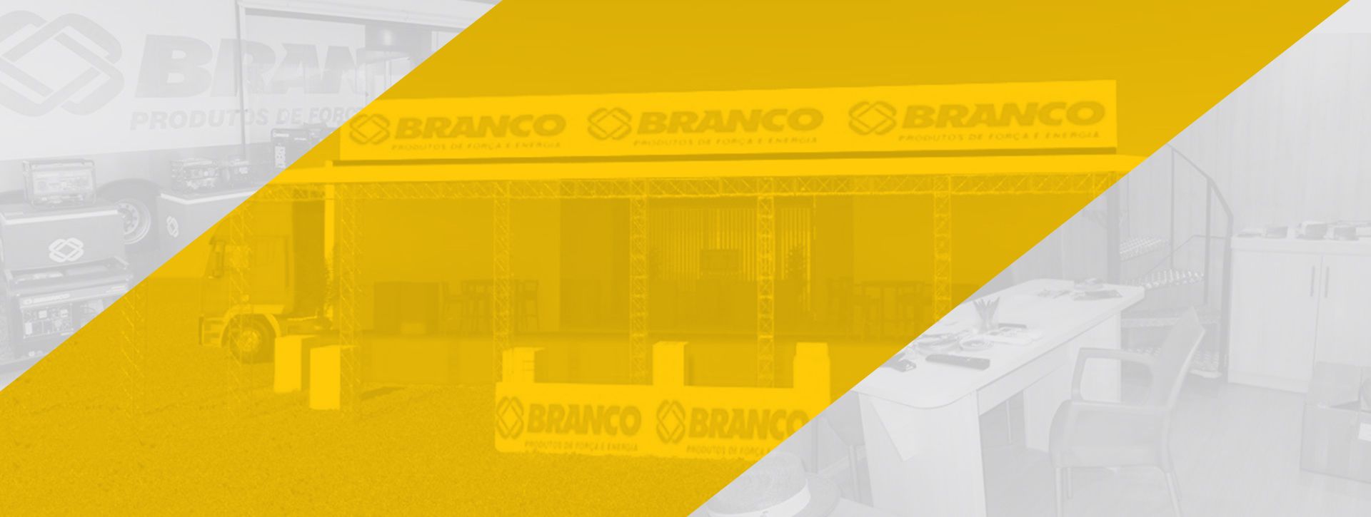 Banner Unidade Móvel Branco